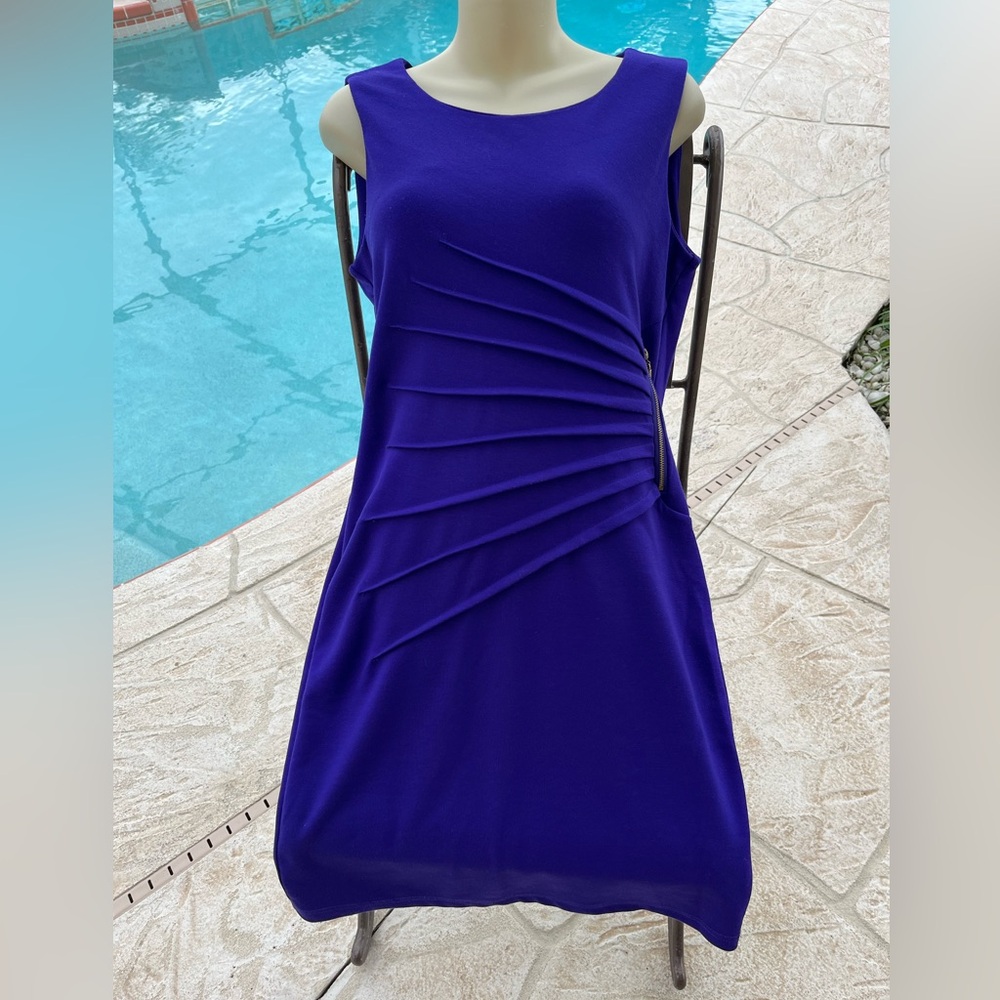Sleeveless Purple Dress “Spence” Like New